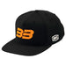 100% BB33 Black/Fluo Orange Snapback 100 Percent