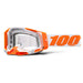 100% Racecraft2 Goggle Orange Clear Lens 100 Percent