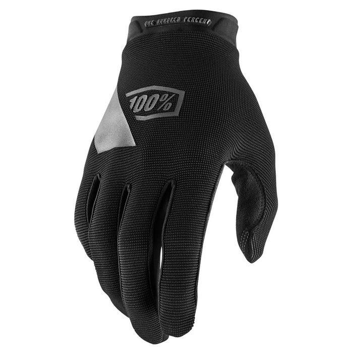 100% Ridecamp Black Gloves 100 Percent