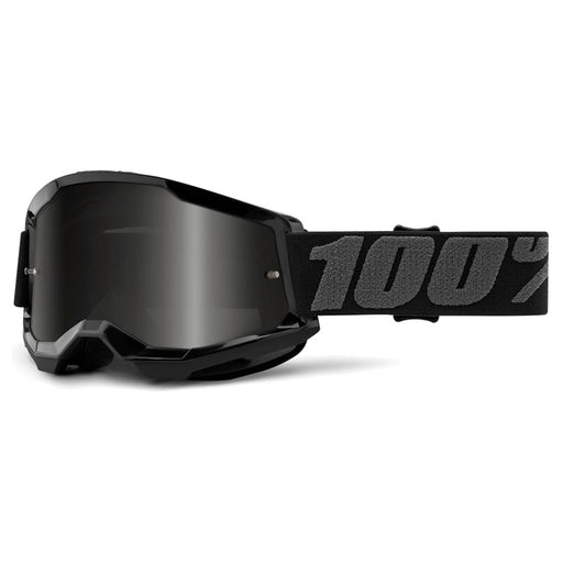 100% Strata2 Sand Goggle Black Smoke Lens 100 Percent