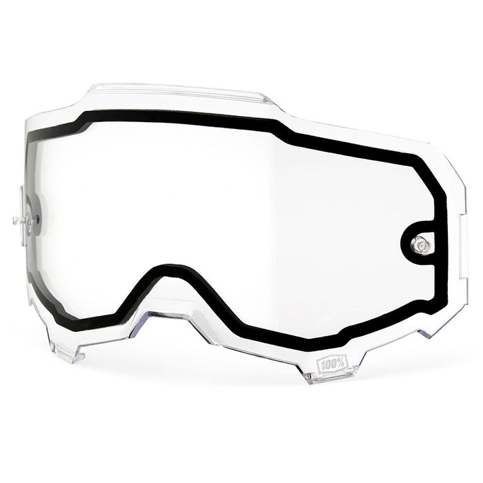 100% Armega Clear Non Vented Dual Lens 100 Percent