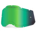 100% Racecraft2, Accuri2 & Strata2 Vent Dual Mirror Green Lens 100 Percent