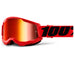 100% Strata2 Goggle Red Mirror Red Lens 100 Percent