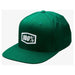 100% Icon Snapback Cap AJ Fit - OS 100 Percent