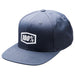 100% Icon Snapback Cap AJ Fit - OS 100 Percent