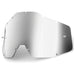 100% Racecraft, Accuri & Strata Silver Mirror Lens 100 Percent