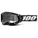 100% Racecraft2 Goggle Black Clear Lens 100 Percent