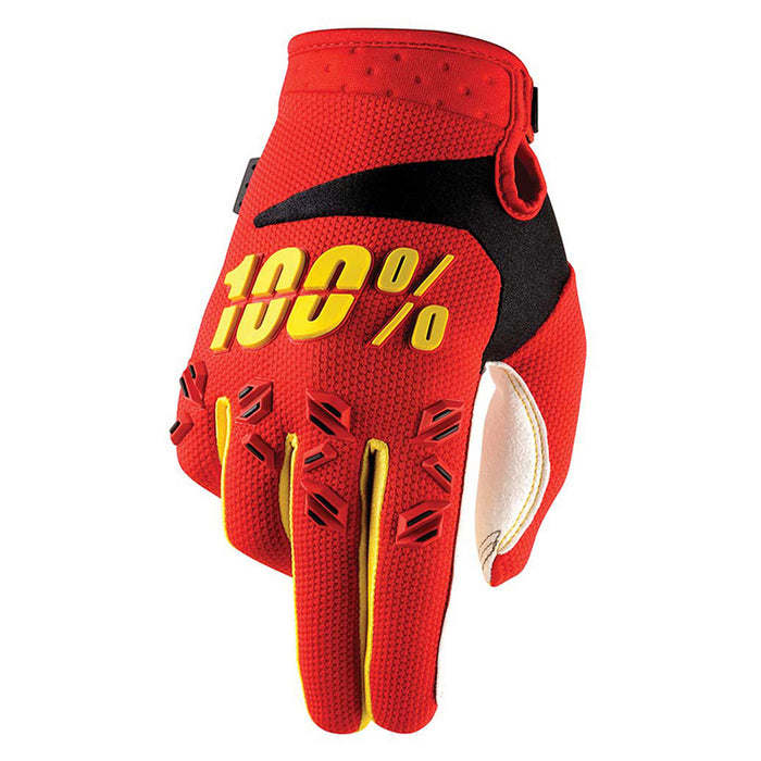 100% Airmatic Red Gloves 100 Percent